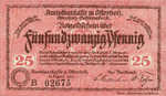 Germany, 25 Pfennig, O29.3a