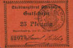 Germany, 25 Pfennig, O28.10