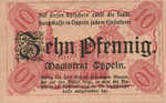 Germany, 10 Pfennig, O22.2a