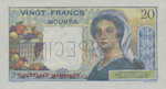 New Hebrides, 20 Franc, P-0008as