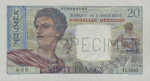 New Hebrides, 20 Franc, P-0008as
