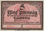 Germany, 5 Pfennig, N37.1a