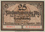 Germany, 25 Pfennig, N37.1c