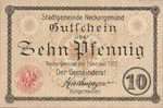 Germany, 10 Pfennig, N6.1a