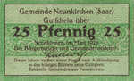 Germany, 25 Pfennig, N21.1b