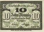 Germany, 10 Pfennig, N23.2b