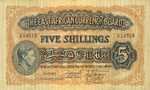 East Africa, 5 Shilling, P-0028b v3,B217h