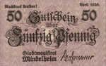 Germany, 50 Pfennig, M40.5c