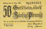 Germany, 50 Pfennig, M33.5d