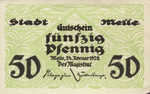 Germany, 50 Pfennig, M27.5d