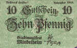 Germany, 10 Pfennig, M40.4c
