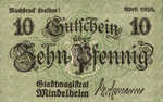 Germany, 10 Pfennig, M40.5b