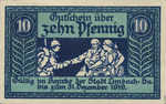 Germany, 10 Pfennig, L44.2a