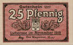 Germany, 25 Pfennig, L39.1b