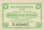 Germany, 10 Pfennig, L30.1f