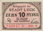Germany, 10 Pfennig, L77.4a
