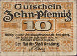 Germany, 10 Pfennig, A19.5b