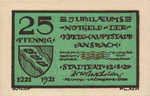 Germany, 25 Pfennig, 35.2c