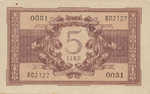Italy, 5 Lira, P-0031a