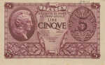 Italy, 5 Lira, P-0031a