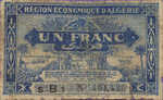 Algeria, 1 Franc, P-0098a v2