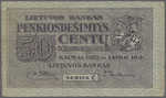 Lithuania, 50 Centu, P-0012a