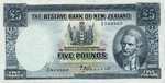 New Zealand, 5 Pound, P-0160a