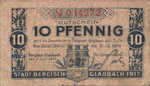 Germany, 10 Pfennig, B25.1a