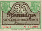 Germany, 50 Pfennig, B37.2c