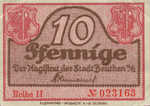 Germany, 10 Pfennig, B37.2d