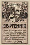 Germany, 25 Pfennig, B33.1a