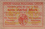 Germany, 1/4 Mark, B55.12a