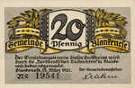 Germany, 20 Pfennig, 115.2