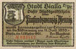 Germany, 25 Pfennig, 100.1ax