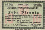 Germany, 10 Pfennig, B40.4a