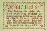 Germany, 50 Pfennig, B57.4b