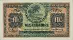 Western Samoa, 10 Shilling, P-0007d