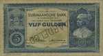 Suriname, 5 Gulden, P-0085s