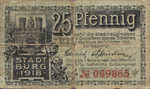 Germany, 25 Pfennig, B104.2a