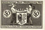 Germany, 50 Pfennig, B56.1a