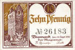 Germany, 10 Pfennig, B56.2a
