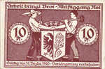 Germany, 10 Pfennig, B56.2b
