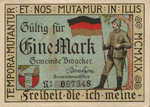 Germany, 1 Mark, 188.1a