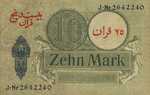 Iran, 25Kran on 10 Mark Mark, M-0002