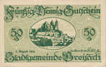 Germany, 50 Pfennig, B84.6