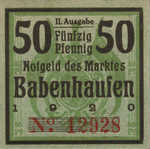 Germany, 50 Pfennig, B1.2c