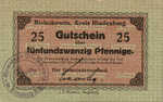 Germany, 25 Pfennig, B45.2c