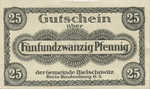 Germany, 25 Pfennig, B45.3c