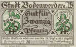 Germany, 20 Pfennig, B71.17a