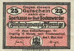 Germany, 25 Pfennig, B71.08a